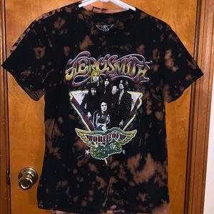 Custom Aerosmith bleach Tee!